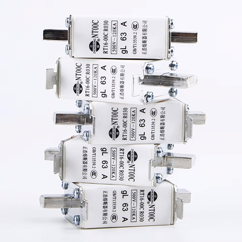 కస్టమ్ హోల్‌సేల్ తక్కువ-వోల్టేజ్ NT00C AC ఫ్యూజ్ లింక్ నైఫ్ లిటిల్ బ్లేడ్ హై బ్రేకింగ్ కెపాసిటీ కాపర్ 100A CE