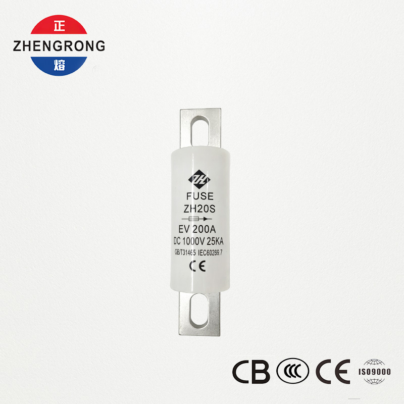 EV DC ఫ్యూజ్ 200A 1000V (ZH20S) | 25kA బ్రేకింగ్ కెపాసిటీ | IEC60269 ధృవీకరించబడింది