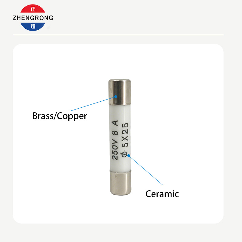 టోకు కొనుగోలుదారుల కోసం అధిక-నాణ్యత 5x25mm R055 8A ఫ్యూజ్‌లు