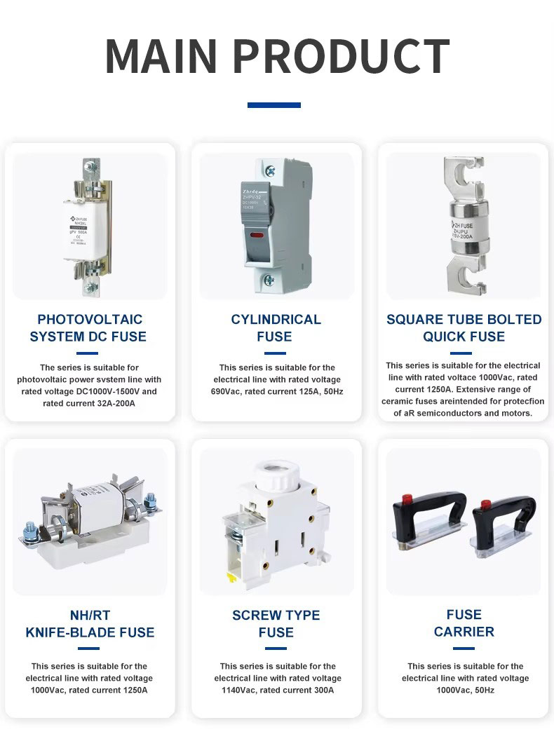 1000A 500V Square Bolted Fuse