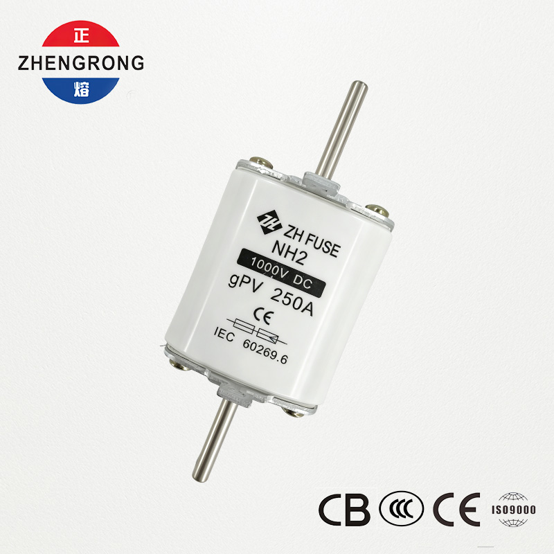 NH2 250A 1000V DC gPV ఫోటోవోల్టాయిక్ ఫ్యూజ్ లింక్ - IEC 60269.6 ధృవీకరించబడింది
