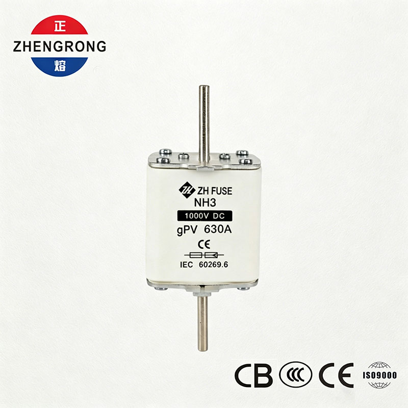 సౌర PV సిస్టమ్స్ కోసం NH3 1000V DC 630A gPV ఫ్యూజ్