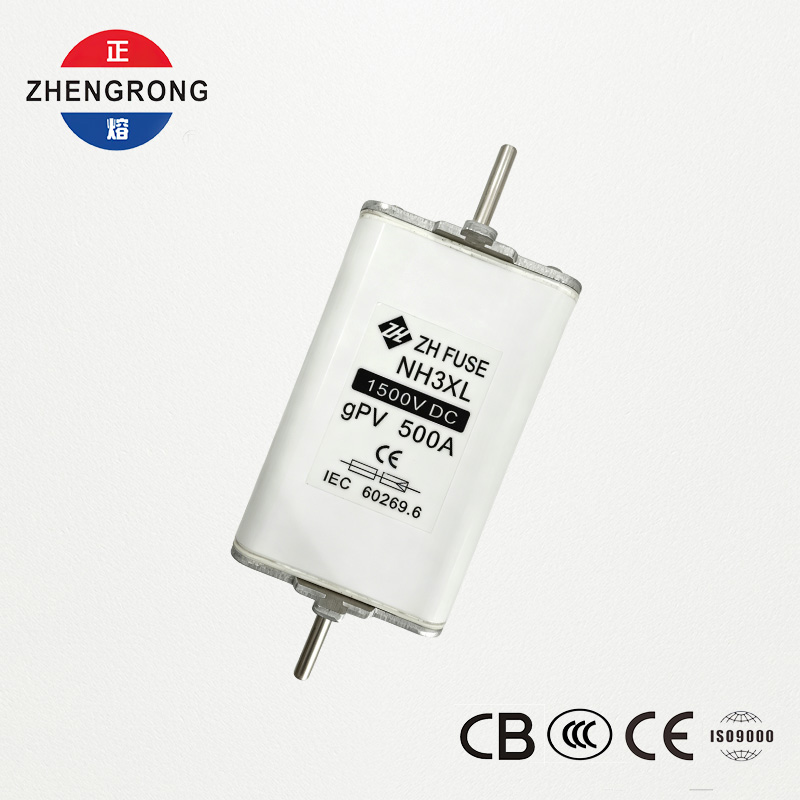 NH3XL 500A 1500V DC gPV ఫోటోవోల్టాయిక్ ఫ్యూజ్ లింక్ - IEC 60269.6 ధృవీకరించబడింది