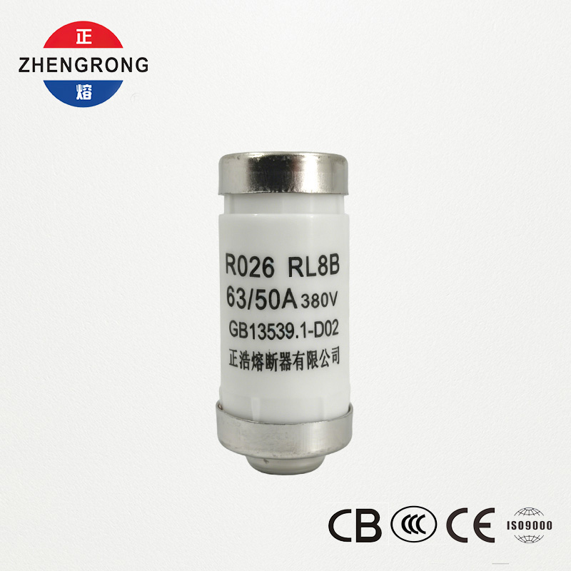 R026 RL8B 63A 380V D02 ఇండస్ట్రియల్ ఫ్యూజ్ లింక్