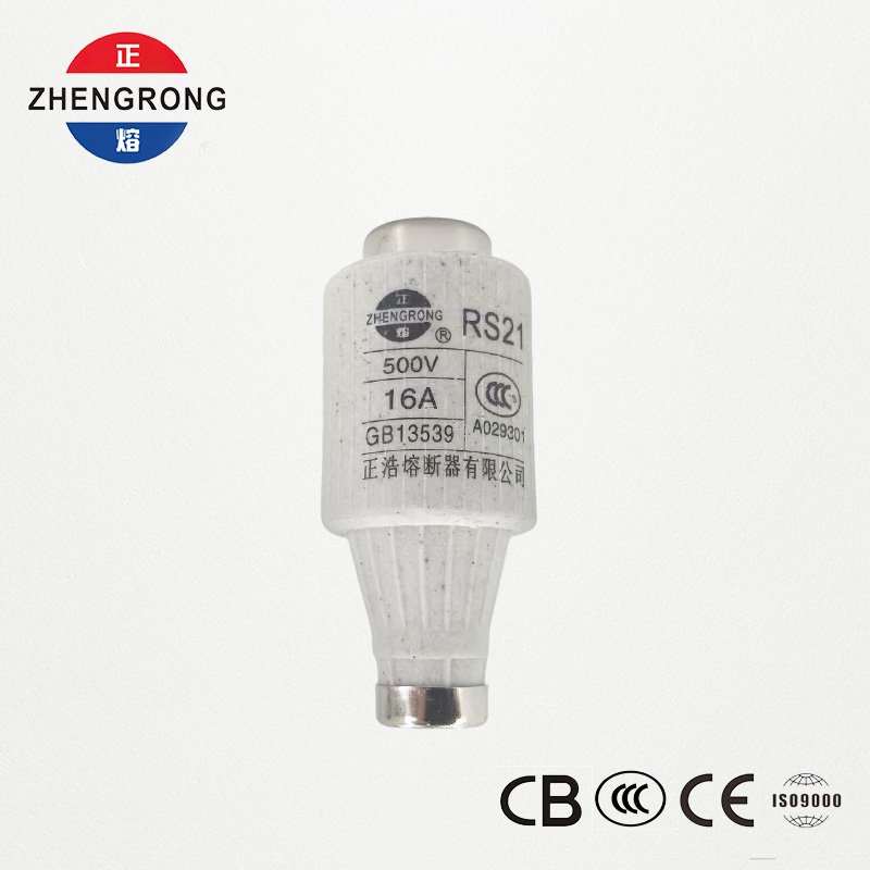 RS21 16A 500V ఫాస్ట్-యాక్టింగ్ స్క్రూ-టైప్ ఫ్యూజ్