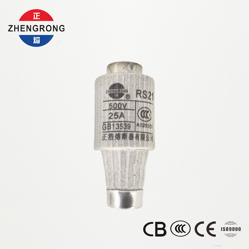 RS21 25A 500V ఫాస్ట్-యాక్టింగ్ స్క్రూ-టైప్ ఫ్యూజ్