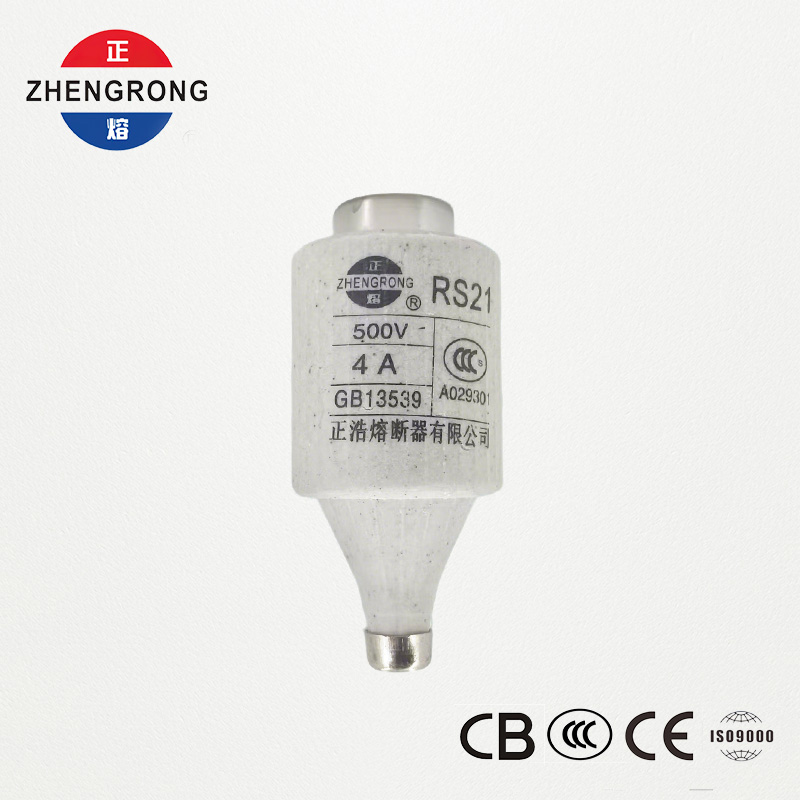 RS21 4A 500V ఫాస్ట్-యాక్టింగ్ స్క్రూ-టైప్ ఫ్యూజ్