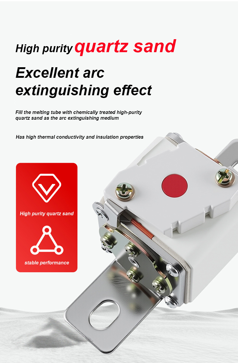 RSF-1K 500V-315A BC100KA ఫ్యూజ్ లింకులు