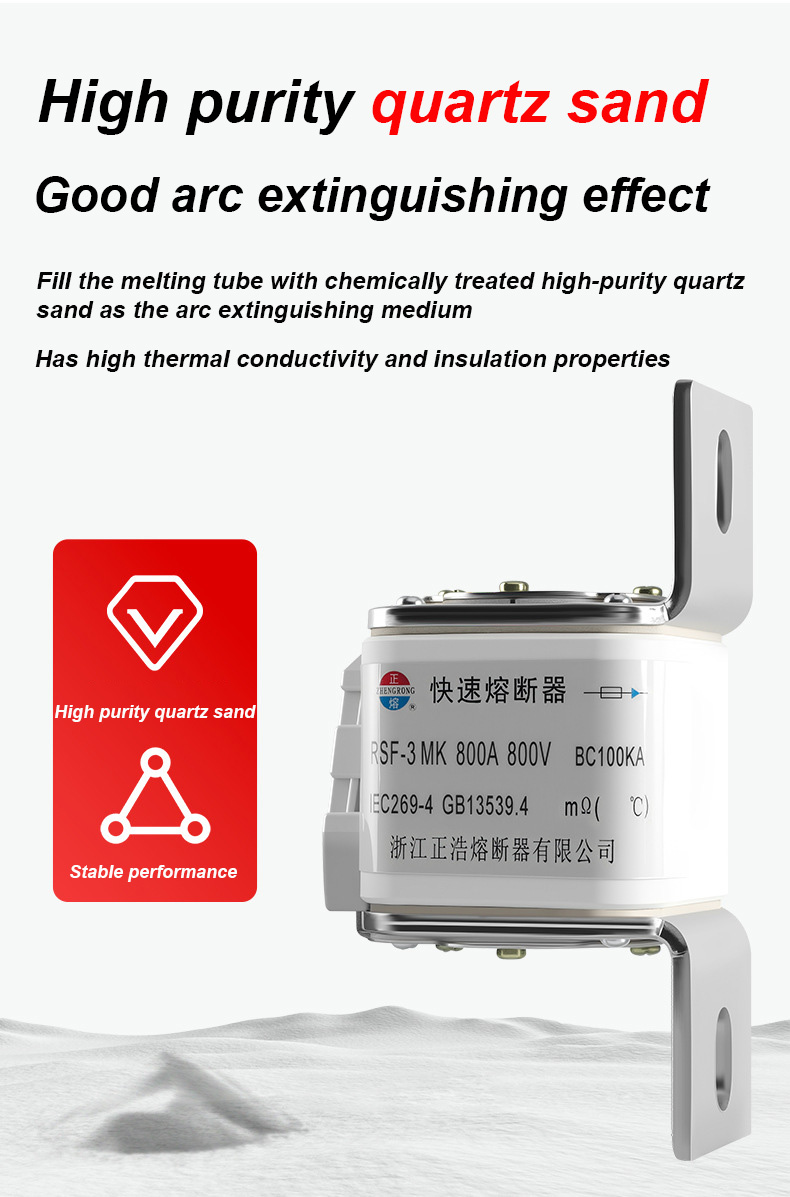 RSF-3MK 800V-800A BC100KA ఫ్యూజ్ లింకులు